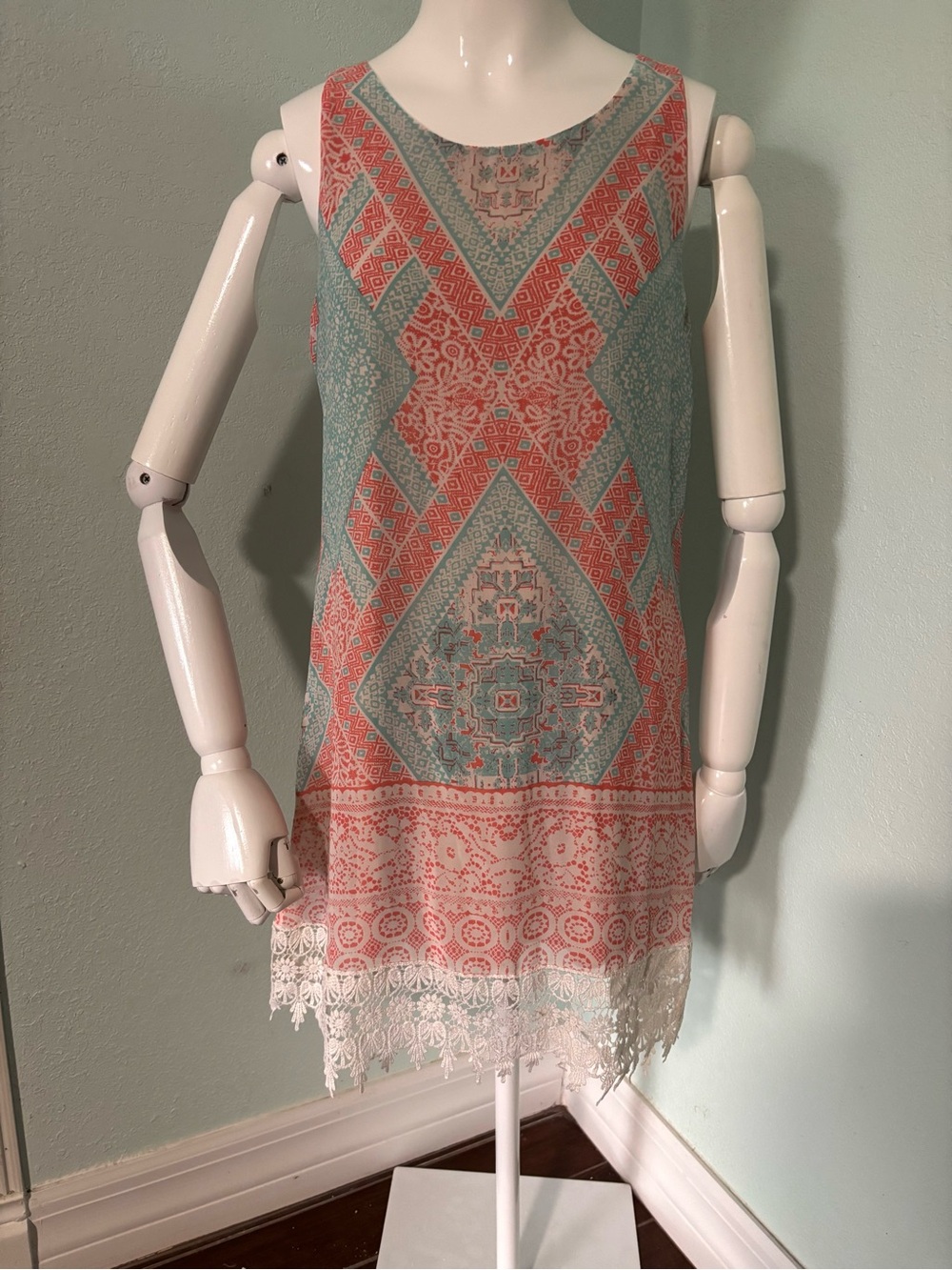 Extra Small dress with a beautiful pattern